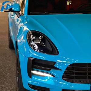 <span class=keywords><strong>Film</strong></span> à changement de couleur de carrosserie TPU Miami Blue PPF High Gloss Air Release Not Layered Ocean Blue Gloss Rock Chip Protect - Product Image 5