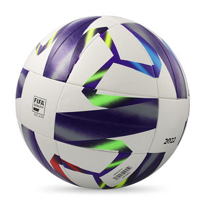 Balón de fútbol ecológico, Popular balón de fútbol juvenil, logotipo personalizado cosido, talla 5, venta al por mayor, 2023 - Product Image 3
