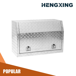 Boîtes <span class=keywords><strong>de</strong></span> rangement pour outils en aluminium à motif chevron pour <span class=keywords><strong>coffre</strong></span> à outils, organisation <span class=keywords><strong>de</strong></span> boîte à outils, plateau <span class=keywords><strong>de</strong></span> chargement en aluminium pour Toyota Hilux Canopy - Product Image 1