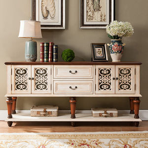Mobile Consolle <span class=keywords><strong>Antico</strong></span> di Lusso in Legno Dipinto per Soggiorno, Camera da Letto, Sala da Pranzo, Hotel, Supermercato - Product Image 4