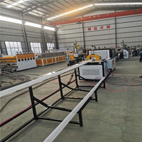 Extrusora de tubos de plástico con red, equipo de extrusión continua para máquina de jaula interna de filtro de sistema de ósmosis inversa