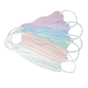 Máscara plana antigotas en forma de mariposa en forma de pétalo Máscara moldeadora de cara empaquetada individualmente - Product Image 6