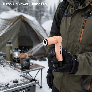 พัดลมมือถือแรงลมสูง พัดลมชาร์จไฟแรงลมสูง พัดลมเป่าฝุ่นกลางแจ้ง - Product Image 3