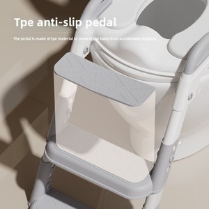 <span class=keywords><strong>Vasino</strong></span> da allenamento morbido regolabile in altezza per bambini con scala ausiliaria e pedale per bambino maschio e femmina - Product Image 3