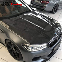 Capot moteur en fibre de carbone BK Tuning M5 F90, design en V modifié, pièces de carrosserie, capot avant pour BMW M5 F90 G30 G38
