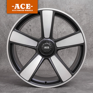 Jantes sportives en alliage d'aluminium forgées pour Porsche Cayenne, 21 et 22 pouces, <span class=keywords><strong>5</strong></span> <span class=keywords><strong>x</strong></span> 130, noir canon de fusil satiné, vente en gros - Product Image 4