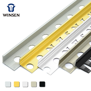 Profilé <span class=keywords><strong>de</strong></span> finition en aluminium en forme <span class=keywords><strong>de</strong></span> L pour <span class=keywords><strong>carrelage</strong></span>, moderne, argenté, pour coins extérieurs, en céramique, étanche et durable, prix <span class=keywords><strong>de</strong></span> gros - Product Image 3