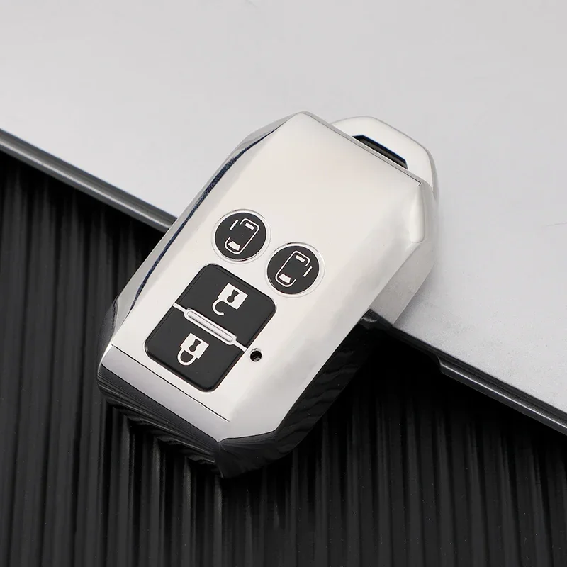 4 bouton couvercle argent