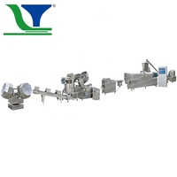Extrudé Frit Farine De Blé Croustillant Bugles Chips Ligne De Traitement Mélangeur De Pâte Four De Cuisson Automatique De Qualité Alimentaire En Acier Inoxydable