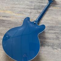 Gitar Listrik Baru ES335 Semi-Hollow Jazz Guitar dengan F-hole Kelas Profesional Berkualitas Tinggi