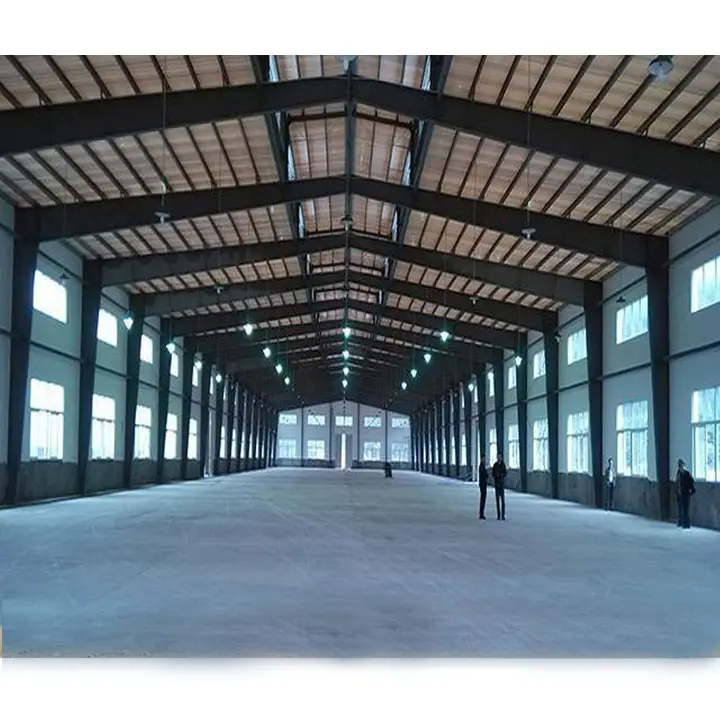 Economic Cost Modular Construction Prefabricated Steel Frame Warehouse Metal Building