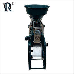 Máquina de molino de arroz multifunción de acero inoxidable, <span class=keywords><strong>polvo</strong></span> triturador de arroz combinado para uso en plantas de fabricación, rodamiento de Motor central - Product Image 2