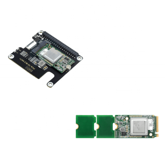 Hailo-8 M.2 AI Accelerator Module 26TOPS Hailo-8 AI Processor Optional For PCIe To M.2 Adapter Board Suitable For Raspberry Pi 5