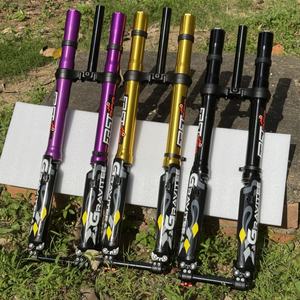 AHX12RV <span class=keywords><strong>Fourche</strong></span> de vélo de saleté électrique 26 27.5 29 pouces <span class=keywords><strong>VTT</strong></span> Fourches inversées DH Fourches à suspension hydraulique pour <span class=keywords><strong>VTT</strong></span> Surron - Product Image 4