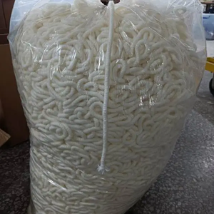 Cordon en macramé ciré imperméable en gros, 3 brins torsadés, 8 mm/12 mm, coton/polyester, pour usage vestimentaire - Product Image 4