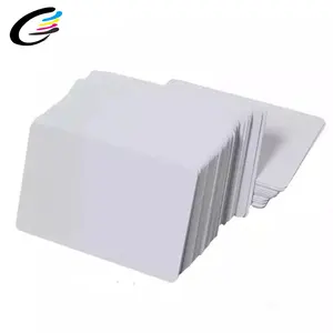 FCOLOR CR80 Plastic Membership ID Card White Blank PVC Card Credit Card