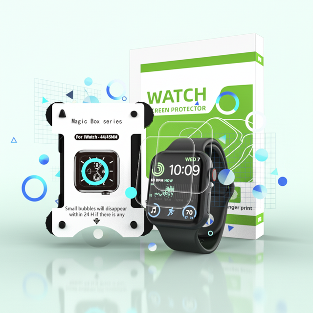 OEM ODM Anti-Scratch 38mm 40mm 41mm 42mm 44mm 45mm TPU Hydrogel Watch Screen Protector for IWatch Series SE Ultra 8 7 6 5