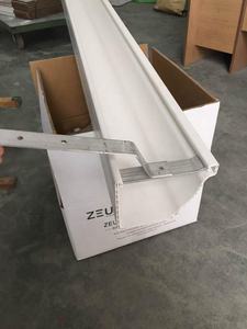Gouttière en <span class=keywords><strong>PVC</strong></span> imperméable/tuyau de descente en plastique UPVC à bas prix pour maison de campagne/connecteur de gouttière pour villas - Product Image 5
