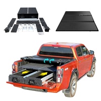Couvercle de tonneau en aluminium dur à trois volets de haute qualité Benxt Isuzu GMC Sierra Chevy Silverado Dodge Ram F-150 Navara NP300