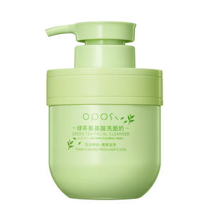 Limpiador Facial <span class=keywords><strong>OPOSI</strong></span> al por Mayor, Té Verde y Flor de Cerezo, Rico en Espuma, Minimizador de Poros - Product Image 1