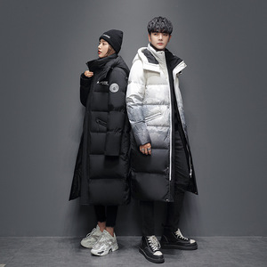 Veste <span class=keywords><strong>Homme</strong></span> Hiver Epais Couple Manteau Doudoune - Product Image 3