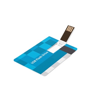 Nhà Máy bán hàng trực tiếp personalisable 64GB USB Flash Drive 32 Gam thẻ tín dụng U đĩa với USB 2.0 giao diện - Product Image 1