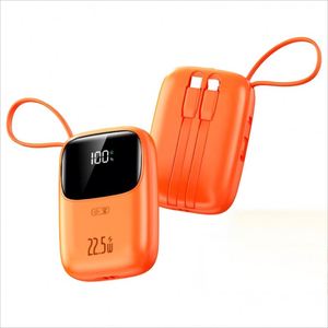Small Size 10000Mah PD 22.5W 20W Fast <b>Charging</b> Wireless Power Bank Type-<b>C</b> Micro USB Portable Plug Outdoor Travel Christmas Gift - Product Image 1