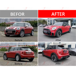 กันชนรถยนต์ <span class=keywords><strong>Mini</strong></span> F55 สำหรับปี 2014-2020 รุ่น <span class=keywords><strong>Mini</strong></span> F55 <span class=keywords><strong>Cooper</strong></span> 4 ประตู ชุดแต่ง Facelift อัพเกรดปี <span class=keywords><strong>2021</strong></span> ชุดแต่ง Jcw ปี <span class=keywords><strong>2021</strong></span> กันชนหน้า-หลัง - Product Image 6