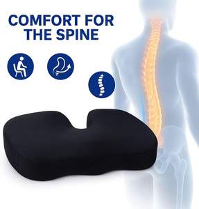 Coussin orthopédique en mousse à mémoire de forme pour le coccyx et coussin de chaise pour soulager les douleurs du coccyx - Product Image 5