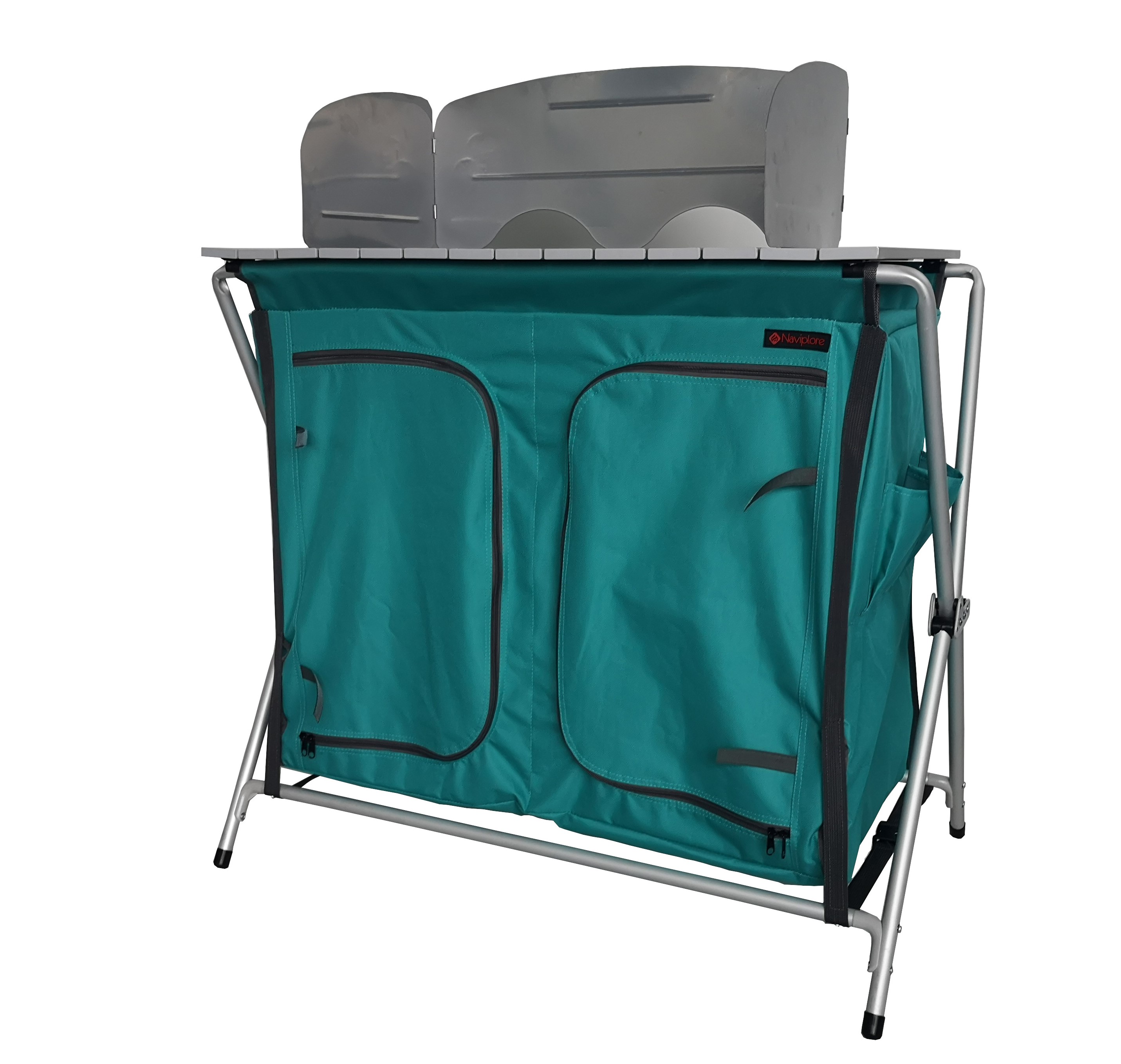 Алюминиевая быстро собираемая кухонная подставка для улицы складной кухонный шкаф для кемпинга портативный кухонный шкаф для кемпинга мебель для пикника