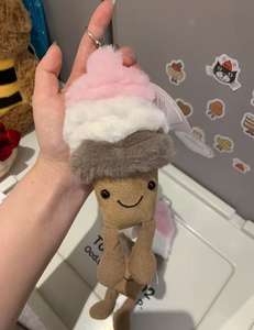 Peluche <span class=keywords><strong>de</strong></span> Peluche Completo <span class=keywords><strong>de</strong></span> la Marca Británica Jellycat, Tres Piezas Estándar, Osito Bonnie, Dragón del Cielo, Llavero, Muñeco <span class=keywords><strong>de</strong></span> Regalo, Algodón PP, Dibujos Animados - Product Image 6