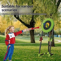 Cible de fléchettes rotative en plastique, best-seller transfrontalier, jouet de décompression sportive pour enfants, pour parc, camping et pelouse extérieure
