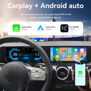Radio de Coche Foforfor con Pantalla Dual de 12.3 Pulgadas Android 13, Navegación GPS con Panel Digital para <span class=keywords><strong>Mercedes</strong></span>-Benz <span class=keywords><strong>A180</strong></span> 2017-2020, <span class=keywords><strong>Carplay</strong></span> - Product Image 3