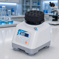 Agitateur de laboratoire miniature à vitesse réglable 100-3000 tr/min, mélangeurs vortex pour vernis gel