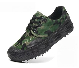 Chaussures décontractées pour hommes BAEWOON B69 avec semelle <span class=keywords><strong>en</strong></span> caoutchouc, tige <span class=keywords><strong>en</strong></span> toile, motif camouflage, chaussures <span class=keywords><strong>de</strong></span> chantier résistantes à l'usure - Product Image 3