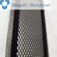 Panel Ventilasi Tahan Api Inti Sarang Lebah untuk Kandang Faraday dengan Bahan Baja Karbon Tembaga yang Dapat Disesuaikan