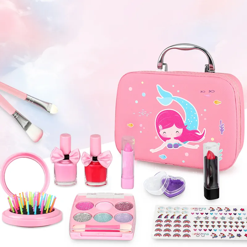 Haute qualité jeu de maquillage jouet ensemble de jeu pour enfants enfant filles semblant jouer Kits jouets pour enfants