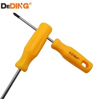 Obeng Magnetik Lurus Kelas Industri HOT Sales dengan Pegangan Lunak, Finishing Chrome Berkualitas Tinggi, OEM Dapat Disesuaikan