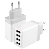 Câble de données pour téléphone à charge rapide PD 3.0, 4 ports USB, chargeur rapide avec protection OTP