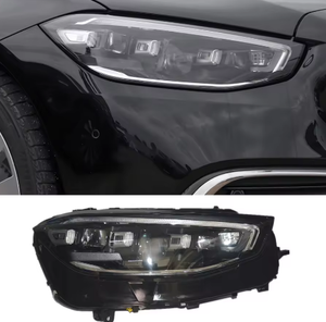 Phare avant LED WELIFTRICH compatible avec Mercedes-Benz Classe S 2021-2024 W223 S500 S560 OEM 2239064904 2239064905 - Product Image 1