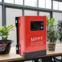 Contrôleur de charge solaire MPPT 60A le plus vendu avec écran LCD Entrée MAX PV 150V pour systèmes solaires hors réseau 12V 24V 48V