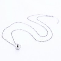 20mm Balle Bali Grossesse Harmonie Carillon Boule Chim Mexcian Pendentif Bola Collier Bijoux Souhaitant Boules pour Femmes 80cm Chaîne