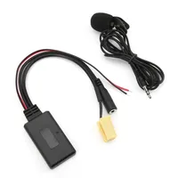 Untuk 50 Adaptor Kabel AUX 3.5Mm 2-Pin Mikrofon Pengganti Bebas Genggam Fiat 500/Grande Punto/Qubo/Fiorino Audio Mobil