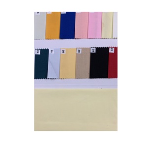 Tissu de chemise en polyester/coton de haute qualité 58cm de largeur Style teint uni pour hommes costumes dames pour les deux bon choix pour les garçons - Product Image 2