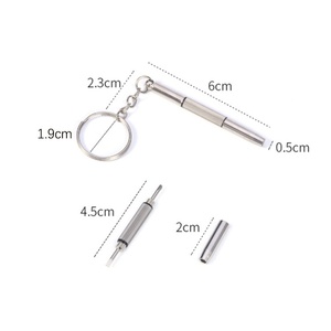 Metal 3 en 1 conveniente multifunción anteojos móvil anteojos gafas de sol reloj reparación Kit herramientas destornillador de precisión - Product Image 5