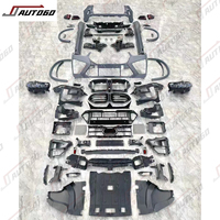 Untuk BMW X5 G05 19-23 ke X5M 24: Perakitan Bumper PP, Grille, Lampu Depan LED, Lampu Belakang, Diffuser, Tip Facelift Upgrade