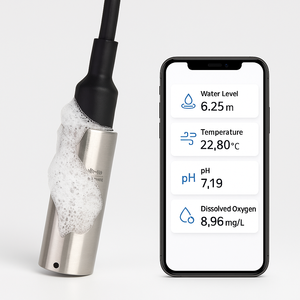 مقياس مستوى السوائل CE بنطاق قياس 0-5 متر، يعمل بجهد 5 فولت تيار مستمر، يوفر إشارة 4-20 مللي أمبير، مستشعر مستوى المياه الغاطسة في الخزان، مقياس ضغط - Product Image 4