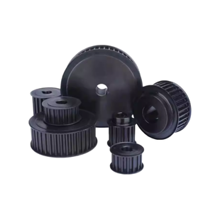 Set di Pulegge Sincrone in Acciaio al Carbonio 5M con 20 Denti, Scanalatura AF/BF, Larghezza 16/21, con Cinghia - Product Image 1