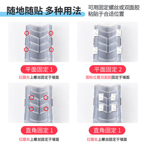ที่ข่วนหลังแมวแบบติดผนัง ทนทาน ของเล่นสำหรับแมวช่วยดูแลขนตัวเอง - Product Image 3