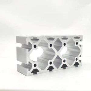 Profil Ekstrusi <span class=keywords><strong>Aluminium</strong></span> Ukuran Khusus Standar Eropa Ketebalan 5mm T Slot 80mm*160mm - Product Image 3